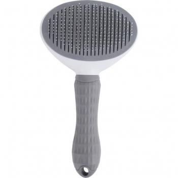 Stainless Steel Cat and Dog Grooming Comb with Automatic Hair Trimmer
