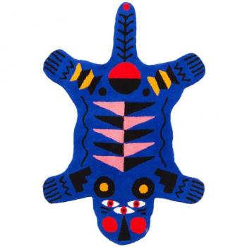 Qeeboo Blue Panther Tappeto