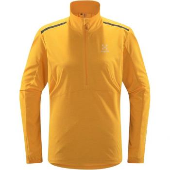 Felpa Mezza Zip Donna L.I.M Strive Mid Haglöfs Giallo Sole