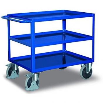 Carrello a Tre Ripiani Metallico 1135x700x950 mm – 400 kg
