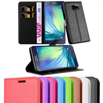 Funda con Cierre Magnético Samsung Galaxy A5 2016 Rojo Carmín