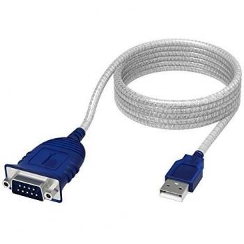 Cabo Adaptador Serial USB Sabrent 6 pés DB9 Prolific PL2303