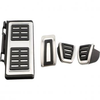 Zlord Stainless Steel Fuel and Brake Pedal Covers for VW Golf GTI