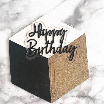 Crayon de Gâteau Transparent à Deux Couches – Accessoire Anniv. Kids