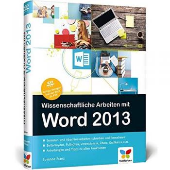 Wissenschaftliche Arbeiten mit Word 2013