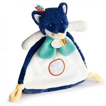 Doudou bleu TIWIPI LOUP par Doudou et Compagnie
