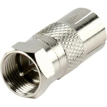 F male naar coax socket adapter