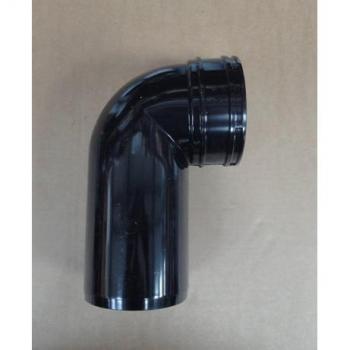 Black 90 Degree Solvent Weld Soil Bend