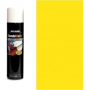 Rust Oleum CombiColor Metal Spray Paint Light Yellow 400ml