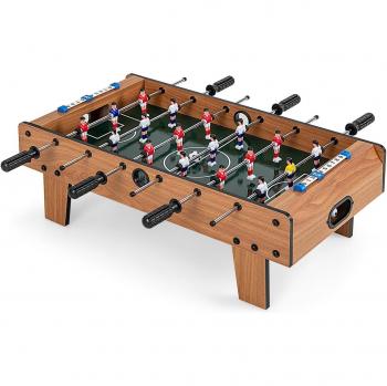 Mini Calcio Balilla 2 Palloni – Gioco da Tavolo per Bambini e Adulti
