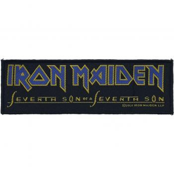 Lizenziertes Iron Maiden Seventh Son Logo Multicolor-Patch-Merchandise