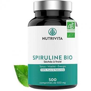 Espirulina BIO 500 cápsulas | Nutrivita