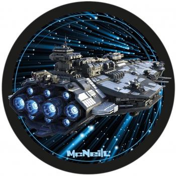 McNeill Schulzubehör McAddys zu Schulranzen Space: schwarz/blau