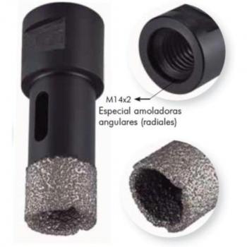 CELESA - Corona de diamante M-14 para porcelánico broca 8mm