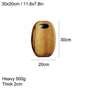 Plateau de Service en Bois Rectangulaire – Planche Découpe Multi‑Usage