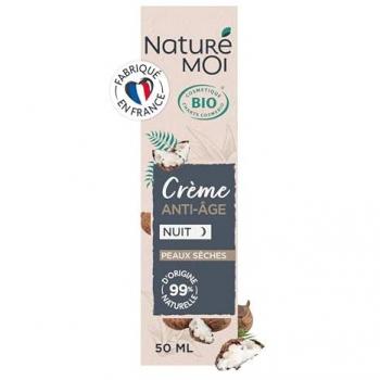 Crème Nuit Anti-Âge Peaux Sèches 50 ml