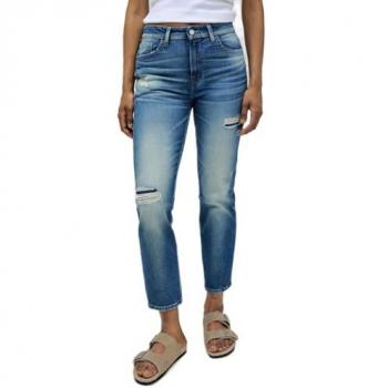 Salsa Jeans VAQUEROS TRUE CROPPED SLIM CON ROTOS