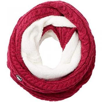 Superdry Gracie Bufanda de Cable Rosa