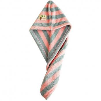 Coral Fleece Quick Drying Hair Hat