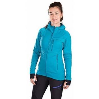 Giacca Trangoworld Trx2 Stretch WM Pro Blu Mare con Cappuccio XS