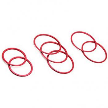 Red Aluminum Air Vent Trim for Mercedes C180 C250 C300 C350