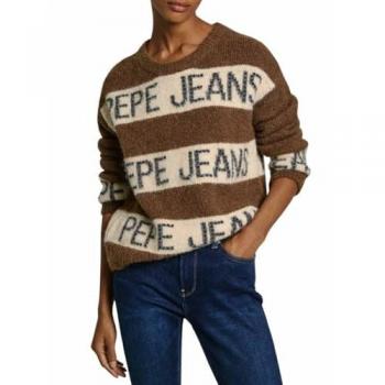 Sweater Textil marca Pepe Jeans modelo Pl702226-880 para mujer en color marrón