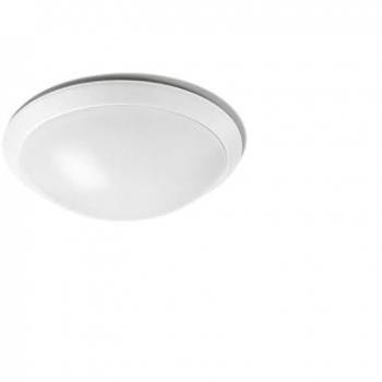 Vivida - moon plafoniera led tonda con cornice bianca Ø325mm 18W - Bianco