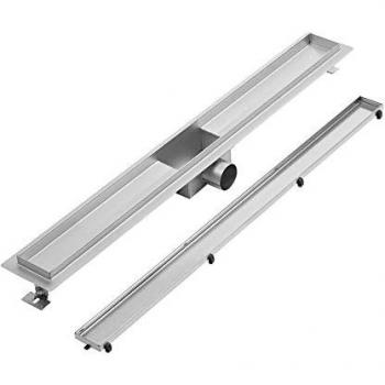 600mm Chrome Tile Insert Shower Drain - Milano
