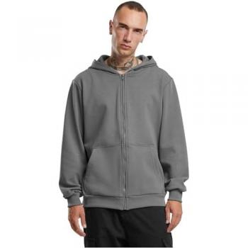 Urban Classics - Cozy Zip Cloudgrey - Zipper - Grau - XL