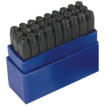 Mannesmann M 244-04 Assortiment de lettres à frapper 4 mm