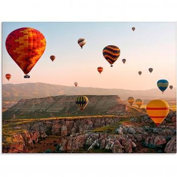 Kappadokien Ballonflug – Glasbild Edition