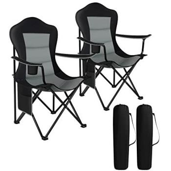 Woltu Leichter Campingstuhl 2er Set