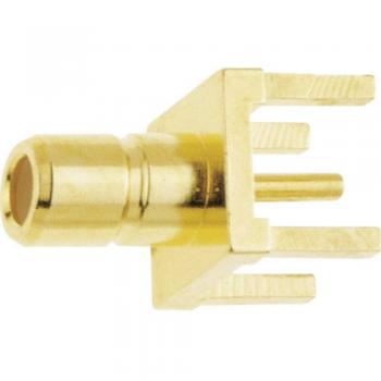 IMS 91.1510.001 SMB Connector Plug, Vertical Mount 50 Ω