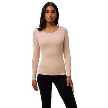 Ysabel Mora - Camiseta térmica de mujer de manga larga control de temperatura