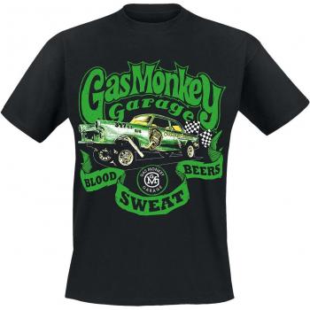 Gas Monkey Garage Classic Car Rockabilly Shirt - Black