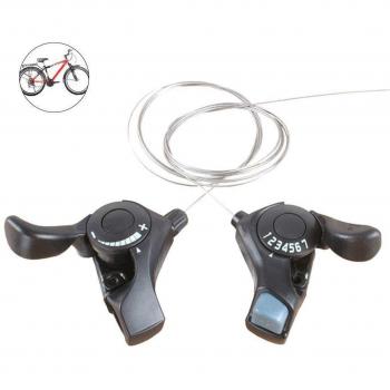Thumb Gear Shifters for 3x7 Speed Road Folding Bikes