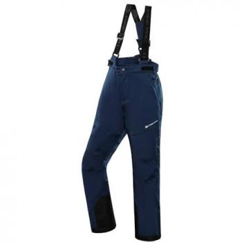 Culoare albă: pantaloni de schi pentru copii cu membrană PTX ALPINE PRO OSAGO Gibraltar Marea