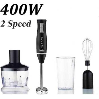 400W 2-Speed 4-in-1 Electric Kitchen Blender