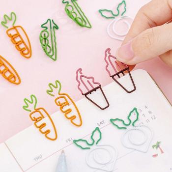 Obst-Papierclips für Büro und Schule