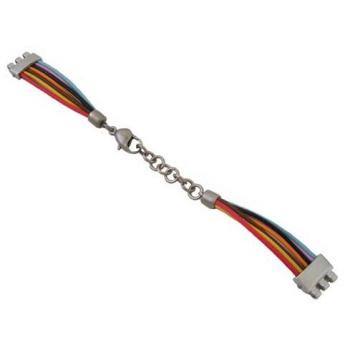 Swatch Lady Armband 12 mm „Multicolor‑Faden“