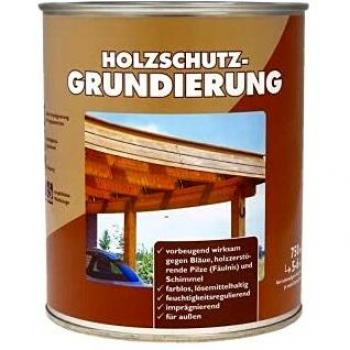 Holzschutz-Grundierung Farblos 0,75 Liter