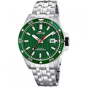 Reloj Lotus Excellent Hombre Acero Verde 18641/2