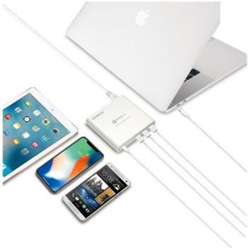 ChargeMaster 87W – 4 ports USB (noir)