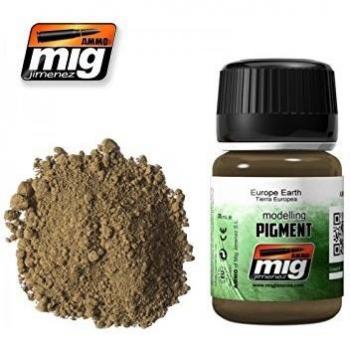 AMMO MIG JIMENEZ EUROPA ERDE PIGMENT A.MIG 3004