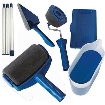 Kit de Peinture Multifonction 8 Pièces avec Poignée pour Décoration Murale