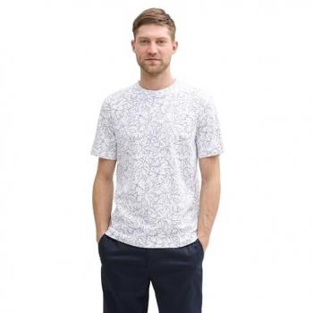 Tom Tailor Slub T-shirt met Print