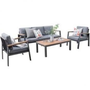 Easton Four Piece Lounge Set with Cushions