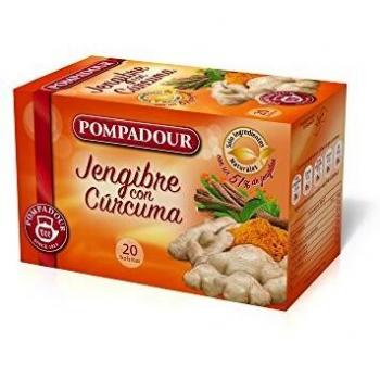 Infusión de Jengibre y Cúrcuma Pompadour