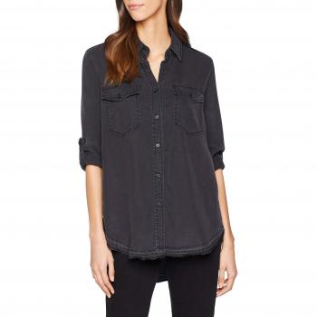 LTB Jeans Damen Bluse SIMELE X, Grau, X-Small