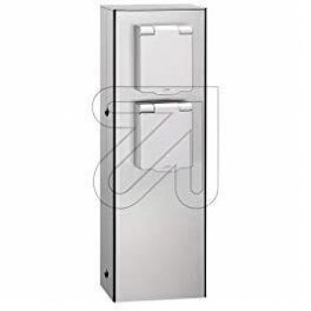 LCD Toma de Corriente Columna 019, 2 Elementos, Acero